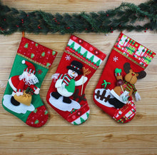Load image into Gallery viewer, 3 Piece Christmas Stocking Set