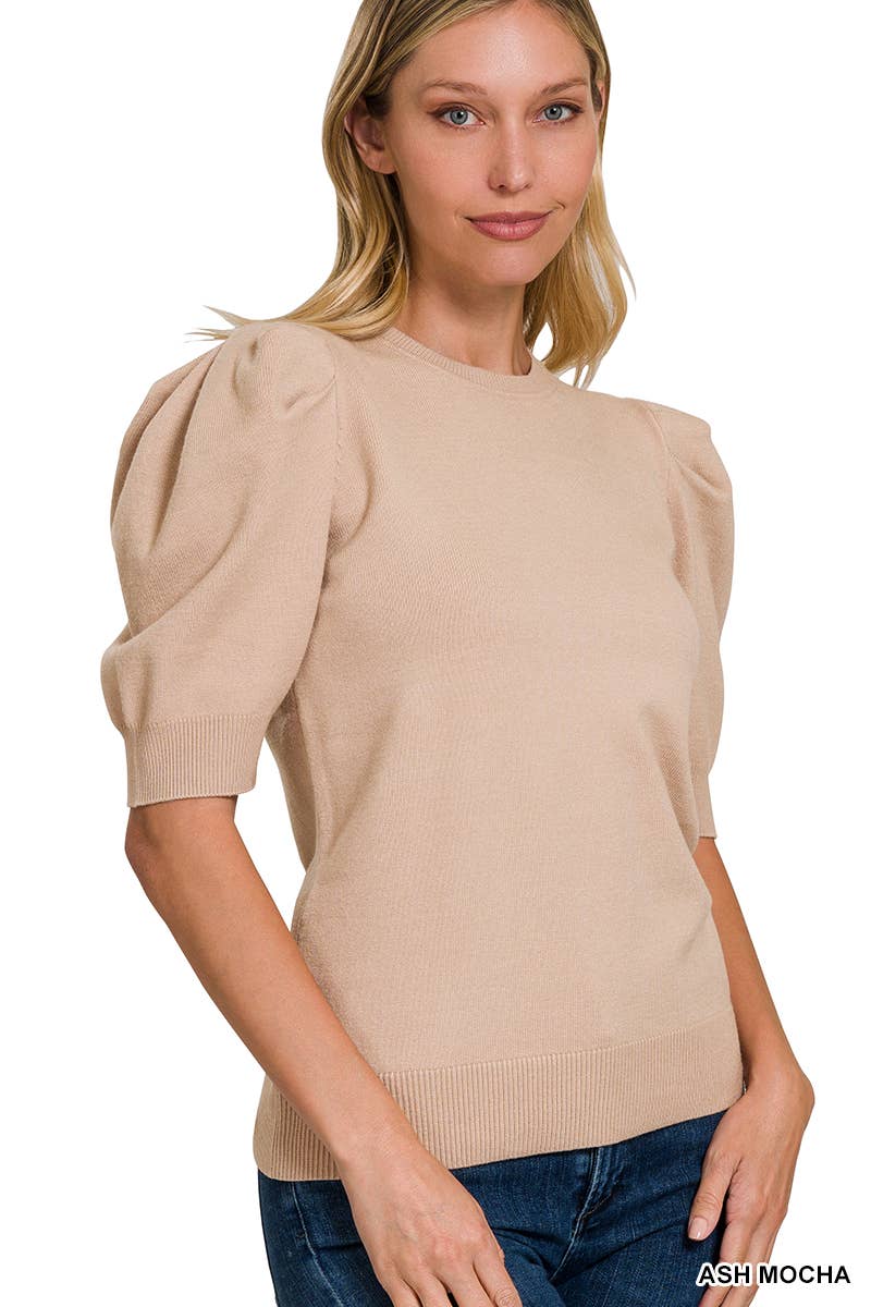 Puff Sleeve Sweater