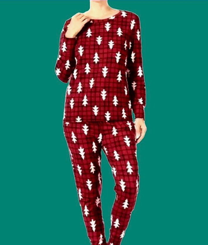 Christmas Tree Pajama Set