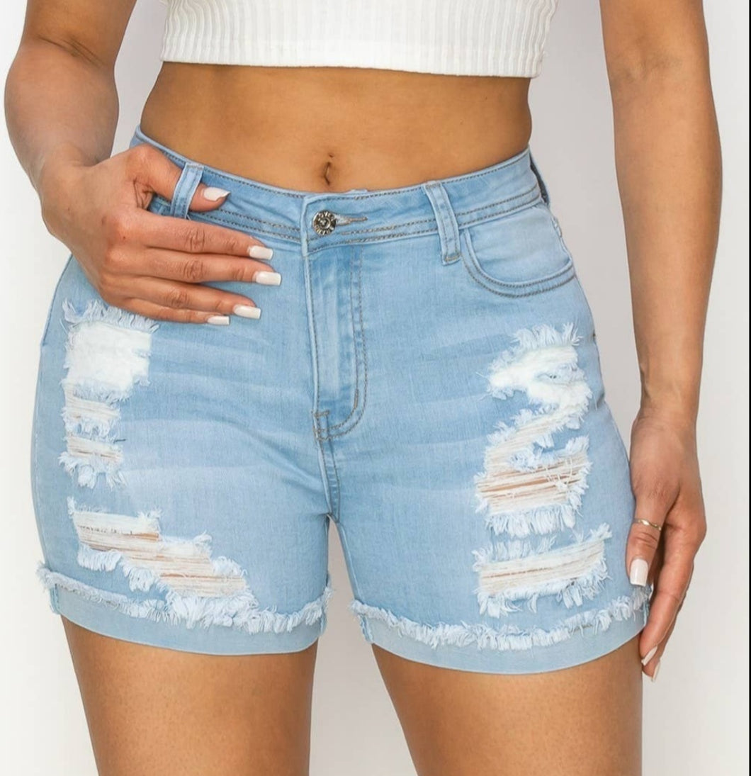 Distressed Denim Jeans