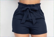 Load image into Gallery viewer, Tie Front Shorts

