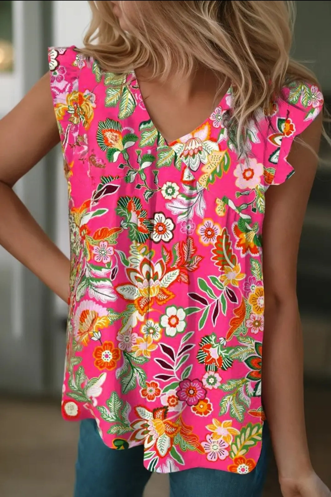 Cap Sleeve Top