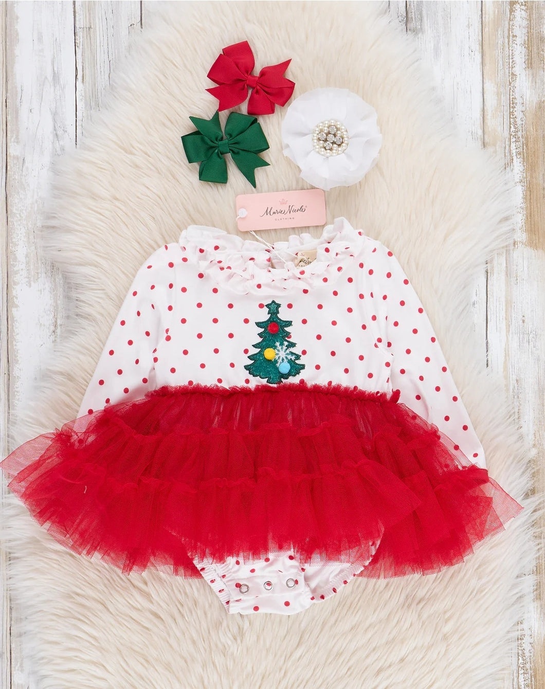 Red Tulle Christmas Dress