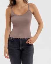 Load image into Gallery viewer, Scalloped Tank Top
