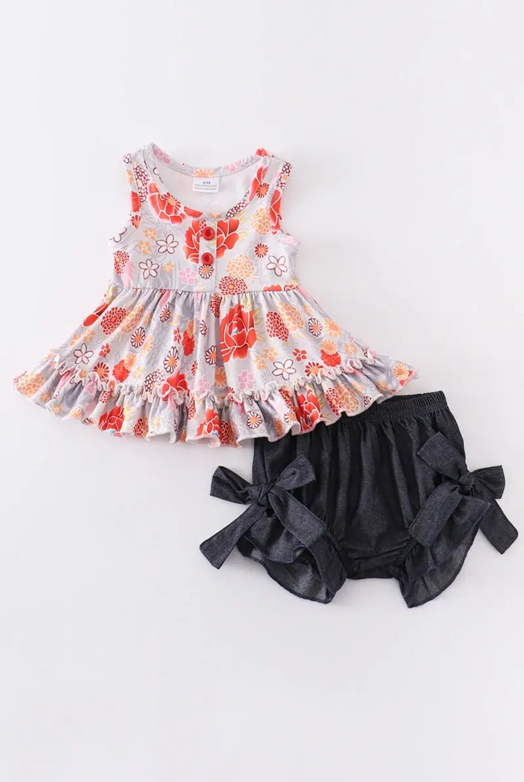 Ruffle Two Piece