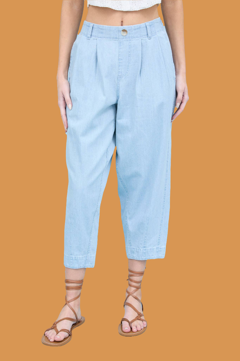 Denim Ankle Pants