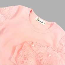 Load image into Gallery viewer, Lace and Pearl Top
