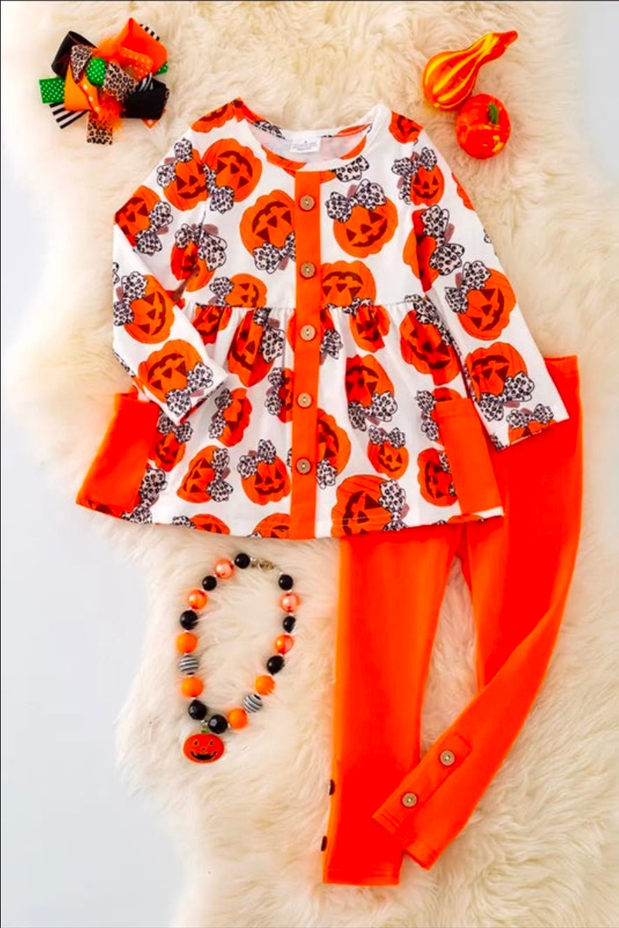 Pumpkin Tunic Set