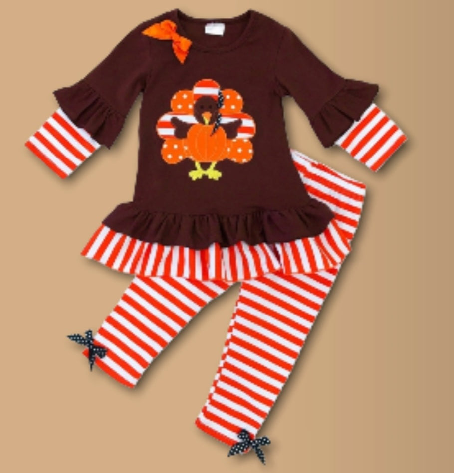 Thanksgiving Turkey Stripes