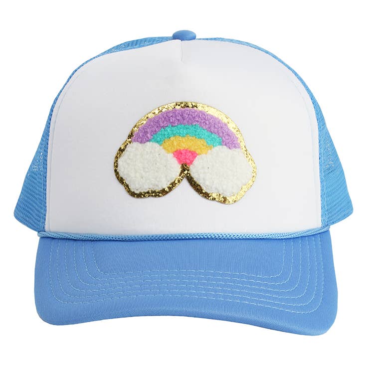 Rainbow Patch Trucker Hat